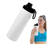 Coppe per sublimazione vuote,in acciaio inossidabile sottovuoto a doppia parete da 20 once con coperchio resistente alle perdite - Bicchieri sottili e dritti con rivestimento a sublimazione per il tra