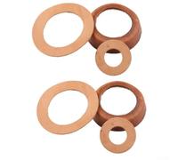 Coppe per valvole e manicotti a pistone in pelle, set di ricambio da 2 pezzi, compatibili con pompa lanciatrice e pompa manuale tipo 75