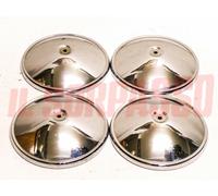 COPPE RUOTA BORCHIE AUTOBIANCHI BIANCHINA TRASFORMABILE BERLINA CABRIO CROMATE