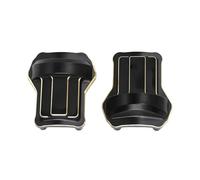 Coppe Sterzo RC Per FMS FCX10 1/10 Snodo Dello Sterzo Alloggiamento Del Portale Interno Esterno Copertura Dell'asse Differenziale RC Crawler Parti Di Aggiornamento Auto Da Per Corsa(Axle Cover)
