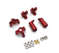 Coppe Sterzo RC Per FMS FCX24M Per Camel D90 D110 1/24 Tazza Sterzo In Metallo C Per Sedile Set Da 3 Pezzi Ricambi E Accessori Per Auto RC Aggiornamento Sostituzione E Utilizzo(Red)