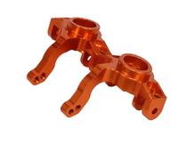 Coppe Sterzo RC Per Hobby Per Axial Per Yeti 1/10 Snodi Sterzanti In Alluminio Supporto Per Mozzo Modello Di Auto RC Per Deserto Per Buggy Crawler Accessori Di Aggiornamento(Orange)