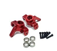 Coppe Sterzo RC Per Hyper GO Per MJX 16207 16208 16209 16210 H6V3 M162 M163 1/16 Set Di Tazze Di Sterzo In Metallo Ricambi E Accessori Per Auto RC Sostituzione E Aggiornamento Uso(Red)