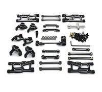 Coppe Sterzo RC Per JJRC C8803 Per WLtoys 1/14 1/12 Kit Tazza Sterzo In Metallo Ricambi Auto RC Parti E Accessori Per Veicoli Cingolati Aggiornamento Sostituzione Uso(Black)