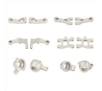 Coppe Sterzo RC Per MN68 1/16 12 Pezzi In Metallo Anteriore E Posteriore Braccio Sterzo Tazza Mozzo Porta Set RC Auto Aggiornamento Accessori Di Ricambio