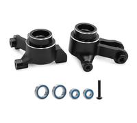 Coppe Sterzo RC Per Traxxas Per Mini Per Maxx Tra10736 Per Xrt Kit Tazza Sterzo Anteriore In Metallo RC Auto Veicoli Cingolati Parti E Accessori Aggiornamento Sostituzione Uso(Black)