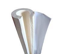 Coppelle in Lana Di Roccia Con Alluminio, Tubo Isolante Per Tubi, Ignifugo Antigelo, Ispessito Autoadesivo Isolante Utilizzato in Bagno, Tubo Di Fabbrica (D 22-120mm SP 30 mm)