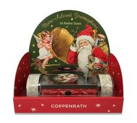 Coppenrath Calendario dell'Avvento con grammofono musicale vintage unico - Premium progettato in Germania - 24 vinili intercambiabili con una melodia diversa ogni giorno