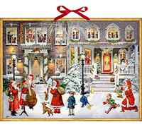 Coppenrath - Calendario dell'Avvento di Natale, grande, tema: Musica per le strade, tradizionale tedesco, 52 x 38 cm