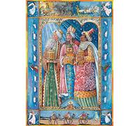 Coppenrath, calendario dell'avvento "I 3 re magi", religioso e tradizionale, con la storia della Natività (lingua italiana non garantita)