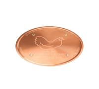 Copper Bird Bath Disc - 4 Inch Water Cleaning Disk, Natural Algae Control Tool | Durable Copper Purification Plate, Effective Outdoor Garden Patio Fountain Bowl Cleaner for Livestock Chicken Coop Poul