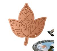 Copper Bird Bath Disc All-Season Birdbath Cleaner with Triple-Point Support