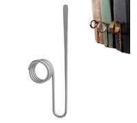 Copper Book Holder Ring Bookmark, Funny Reading Page Coppers Book Holder, Metal Thumb Books Clip for One-Handed Reading (Silver)