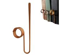 Copper Book Holder Ring Bookmark, Funny Reading Page Coppers Book Holder, Metal Thumb Books Clip for One-Handed Reading (Copper)