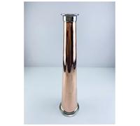 Copper Cone 4"(102mm) OD119 x 2"(51mm) OD64,Tri Clamp Reducer For Onion Head, Length 20"(500mm),Thickness 2mm