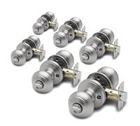 Copper Creek BK2030BC-6 - Manopola a sfera con 6 manopole multipack, finitura nera