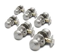 Copper Creek BK2030BC - Manopola a sfera con funzione privacy, finitura nera