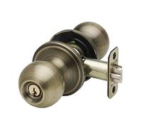 Copper Creek BK2040AB Ball Entry Door knob, ottone antico