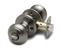 Copper Creek CK2030AN Colonial privacy Door knob, Antique nickel