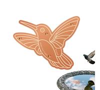 Copper Disk For Bird Bath, Reinforced Safe Triple Point Support Universal Fit, Bird Bath Purification Disk, For Park Patio Courtyard Terrace Lawn, Standard Birdbath Bowls Fountains 3.94x3.54 Inches