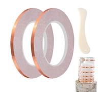 Copper Foil Adhesive Tape - 2pcs Strong Conductive Paper Circuits Backed