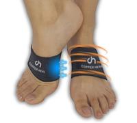 COPPER HEAL Arch Support Supporto per il arco plantare compressione in rame 2 unità supporto fascite Speroni tallone punte piatte Solette tendine dachille Scarpe Dr Night Splint Scarpe corsa