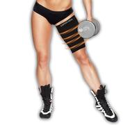 COPPER HEAL COSCIERA FASCIA di RECUPERO della COSCIA per Compressione Recupera Dolori tirati con strappi inguine Disturbi dolorosi Tutore Tendiniti Infortunio