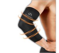 COPPER HEAL FASCIA ortopedica COMPRIMENTE per gomito Gomitiera Tutore gomito recupero medico più alto contenuto Infuso Rame Supporto Stiff Seme Muscoli articolazioni Tendinite Braccio avvolgente (M)