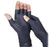 COPPER HEAL GUANTI compressione ARTRITE - Best Medical guanti garantisce il funzionamento di rame per artrite reumatoide, tunnel carpale, RSI, osteoartrite & tendinite - Diti apperti (LARGE)