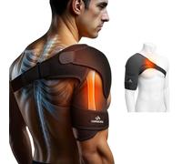 COPPER HEAL - Manicotto di compressione regolabile per spalla per uomo Supporto per donna Buono per una migliore postura del braccio destro