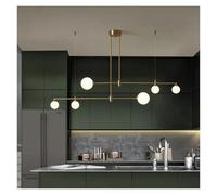 Copper Led Chandelier For Dining Room Kitchen Living Room Bedroom Decorate Modern Luxury Simple Style Gold Lamp Pendant Light