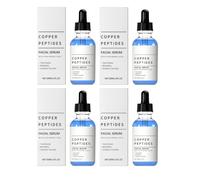 Copper Peptide facciale Serum, Hydrolyzed Collagen & Acido ialuronico | Anti-Aging Firming Moisturizer, Smooth Wrinkles Restore Elasticity for Dull Skin