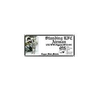 COPPER STATE MODELS - Statuetta Miniatura Standing Rfc Airman