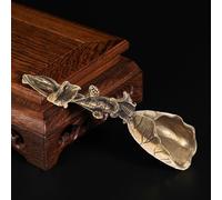 Copper Tea Scoop for Ceremony Cucchiaino Da Tè Cucchiaio Di Pala Accessori Il