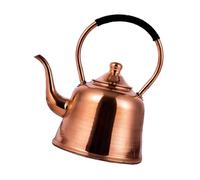 Coppers - Bollitore per acqua da 2 l, con manico, elegante, teiera portatile per piano cottura a induzione con manico sicuro