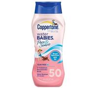 Coppertone Water Babies Pure & Simple Sunscreen Lotion SPF 50 8 oz by Coppertone