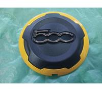 COPPETTA COPRIMOZZO BORCHIA RUOTA IN LEGA FIAT 500 L 2012 (BORDO GIALLO)