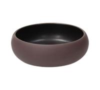 Coppetta Elipse Stoneware Marrone e Nero ø 14 cm - Tognana