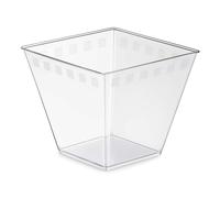 Coppetta Finger Food Cupido Quadra Trasparente 58 cc 50 pz - Poloplast - Buffet