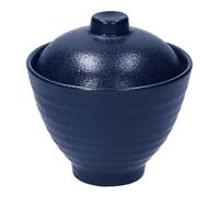 Coppetta Jap Sushi Blu con Coperchio 10x8 cm in Stoneware - Tognana