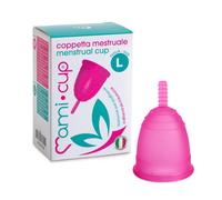 Coppetta Mestruale Mamicup (L, ROSA) Certificata FDA Made In Italy