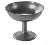 Coppetta Monoporzione con per Ristorante Coppetta Monoporzione(8cm) | Acciaio 304, design retro, alto, base tonda, per ideale per gelato e pudding