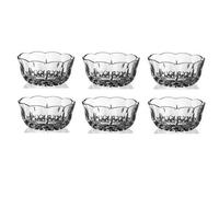 Coppetta Opera RCR Set 6 Coppe Vetro Cristallino Trasparente Macedonia Ciotola