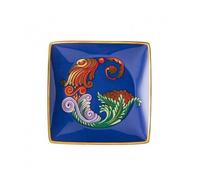 Versace Rosenthal - Coppetta quadra piana 12cm Versace Holiday Alphabet G