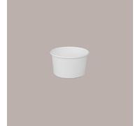 COPPETTE BIANCHE CC 80 PER GELATO IN CARTONE BICCHIERI PER GELATERIA ICE CREME WHITE (PZ 126)