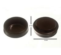 Coppette Castor Protettori Per Pavimento In Plastica 44Mm Confezione Da 12