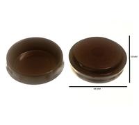 Coppette Castor Protettori Per Pavimento In Plastica 60Mm Confezione Da 4