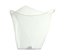 COPPETTE FINGER FOOD DESSERT DORICO TRASPARENTI 400CC CONF.50 PEZZI POLOPLAST