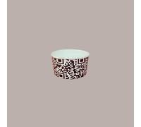 Coppette Gelato in Carta, Bianco e Nero, 70cc Impilabili Black&White 250 pezzi