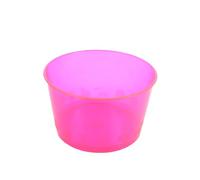 COPPETTE IN PLASTICA CC 300 PER MACEDONIE GELATI E YOGURT BICCHIERI TRASPARENTI COLORATI PLASTIC CUP FOR ICE CREAM (PZ 100)